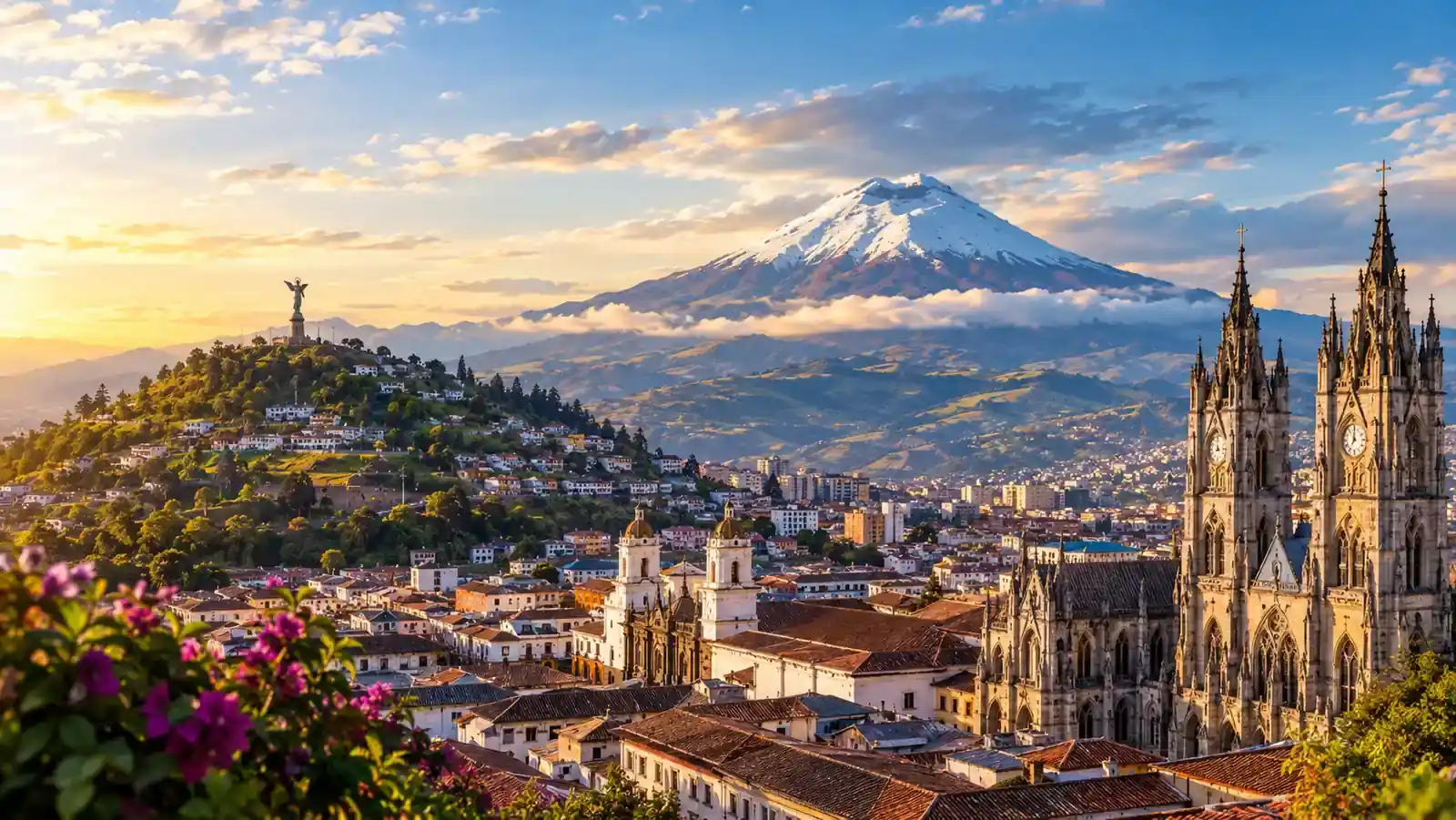 Scenic Ecuador landscape